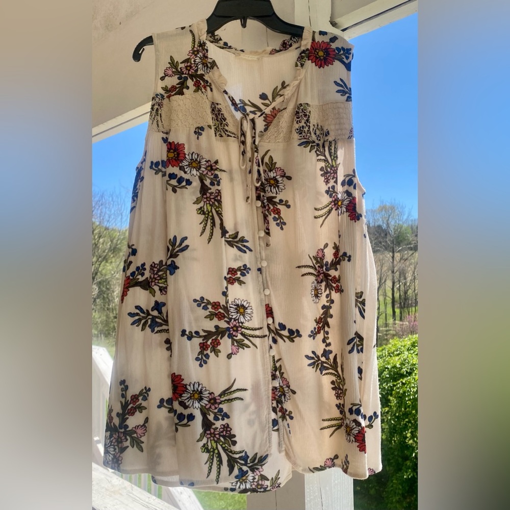 Altar’d State floral tunic.